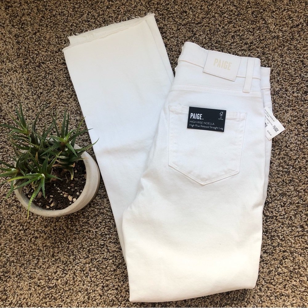PAIGE Jeans - High Rise Noella - White